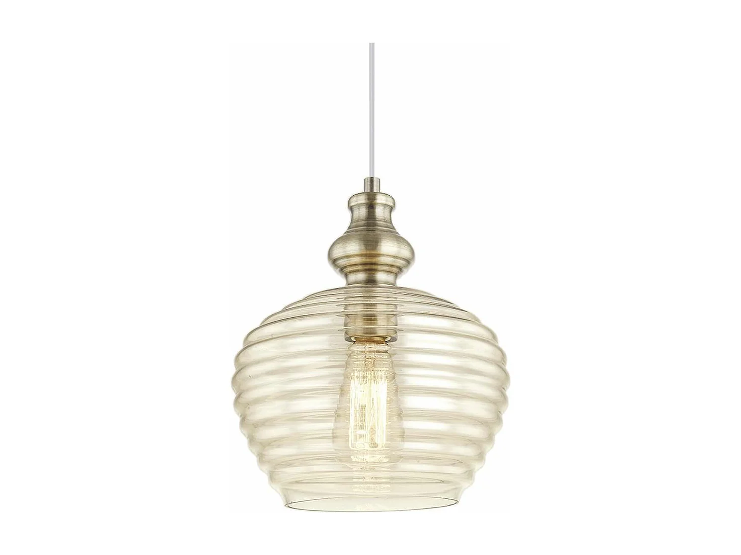 Colgante modelo Lucio acabado cuero 34/150 cm(alto) 23 cm(ancho)23 cm(fondo