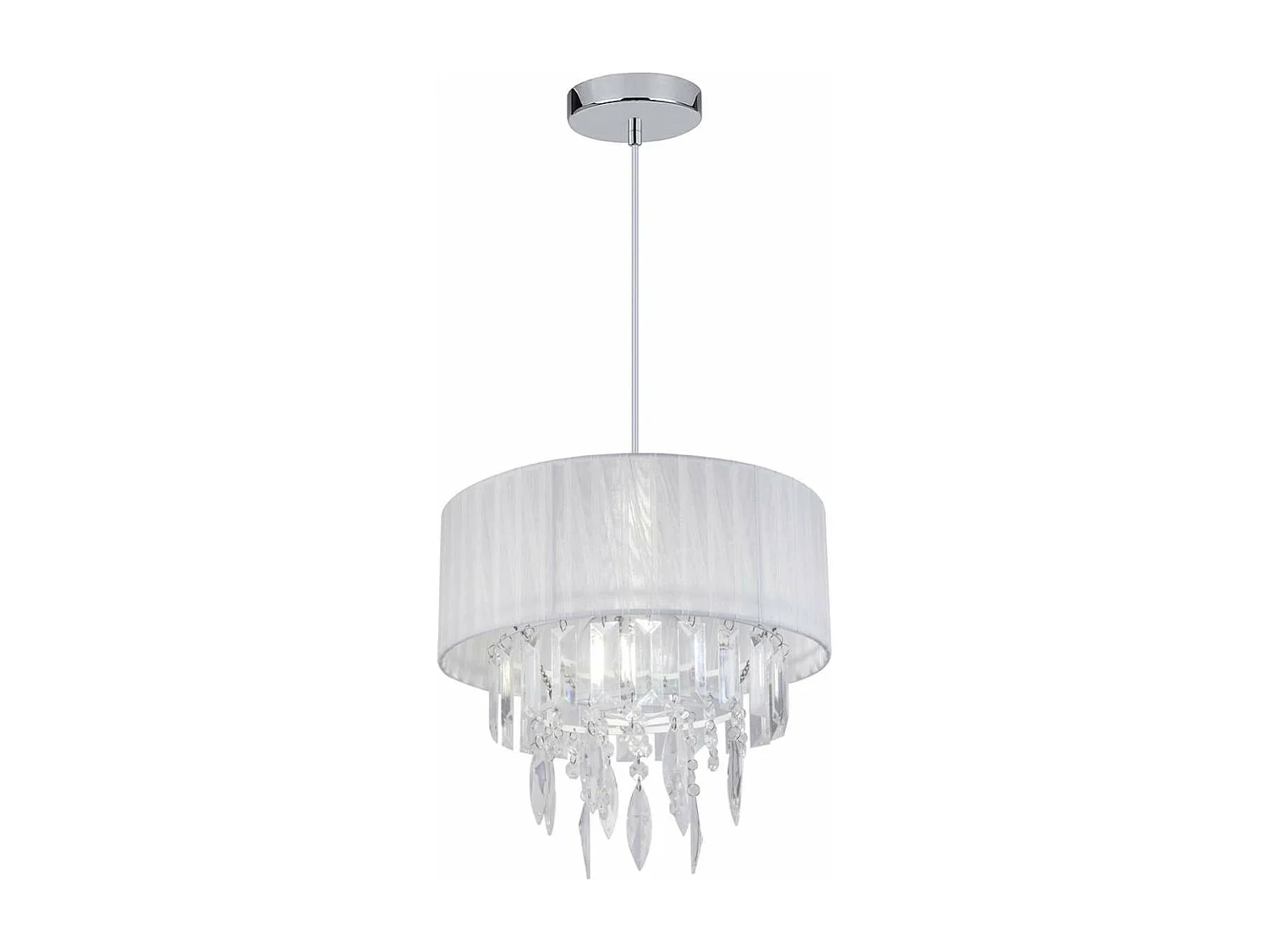 Lámpara colgante Carlos acabado acrilico 35 cm(alto) 30 cm(ancho)30 cm(fondo