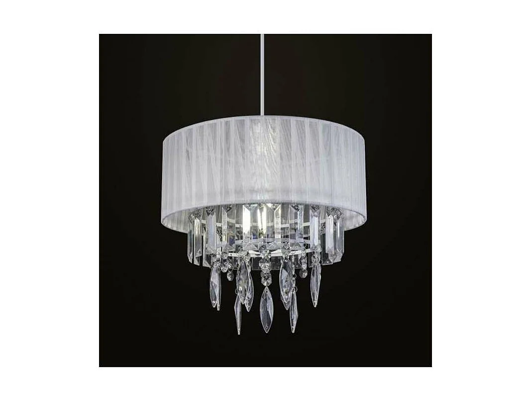 Lámpara colgante Carlos acabado acrilico 35 cm(alto) 30 cm(ancho)30 cm(fondo