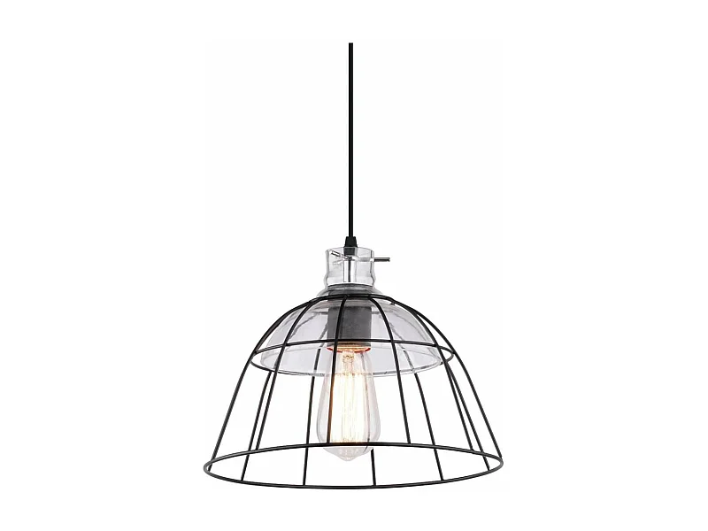 Colgante modelo Mondego acabado negro 20cm(alto)30 cm(ancho)30 cm(largo)