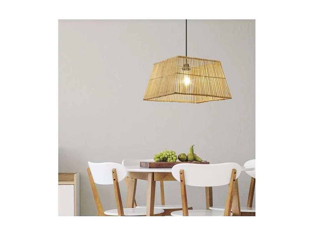 Colgante modelo Cabanas acabado cuerda 33 cm(alto)40 cm(ancho)40 cm(largo)