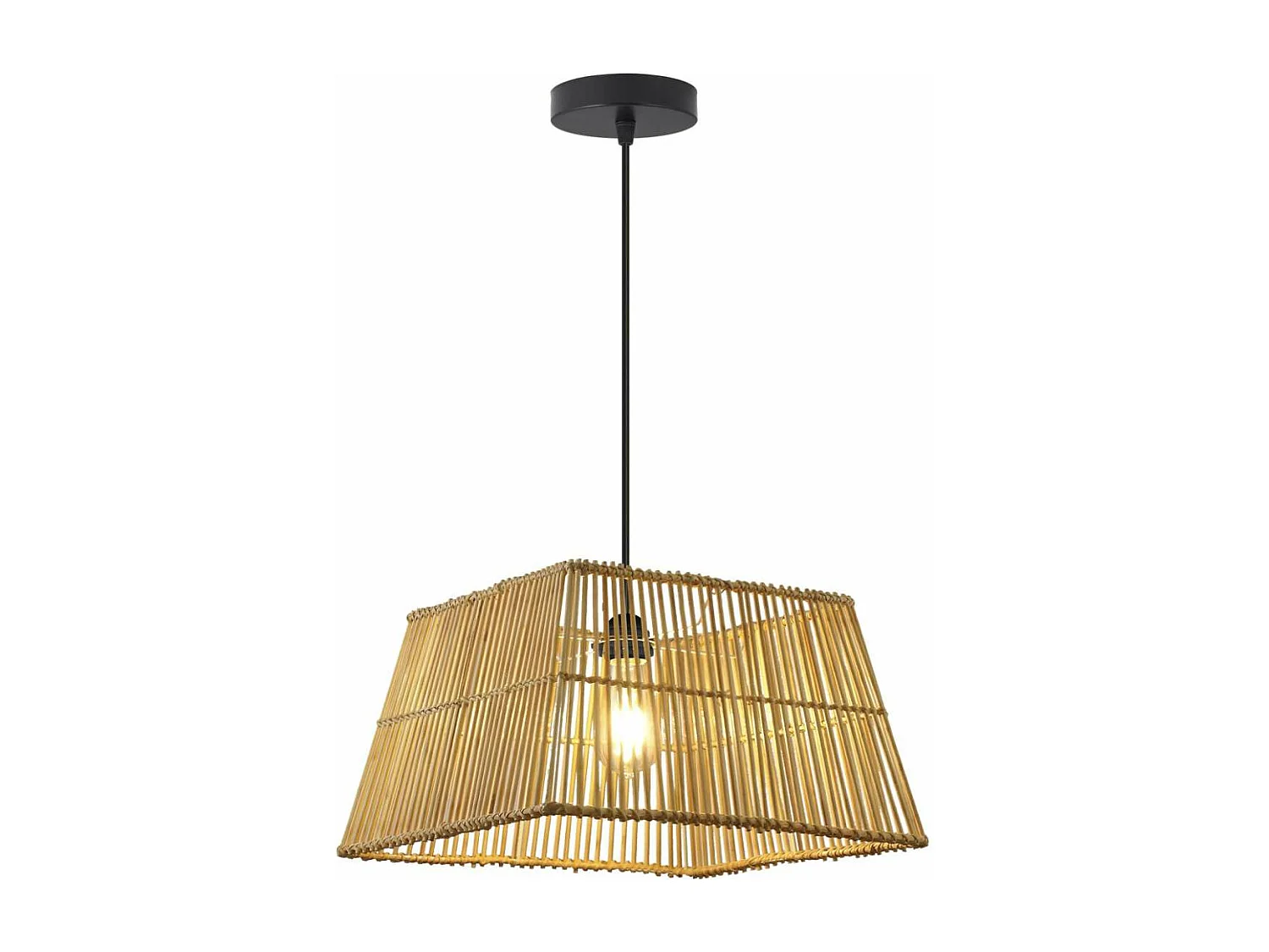 Colgante modelo Cabanas acabado cuerda 33 cm(alto)40 cm(ancho)40 cm(largo)