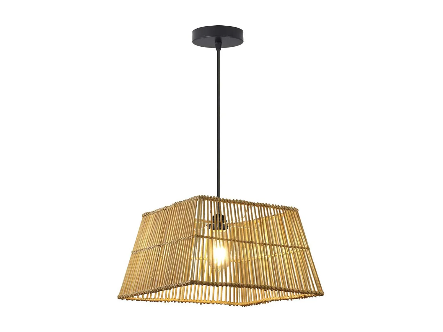 Colgante modelo Cabanas acabado cuerda 33 cm(alto)40 cm(ancho)40 cm(largo)