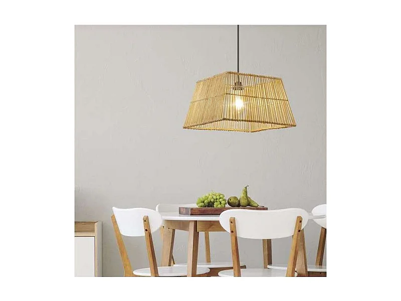 Colgante modelo Cabanas acabado cuerda 33 cm(alto)40 cm(ancho)40 cm(largo)