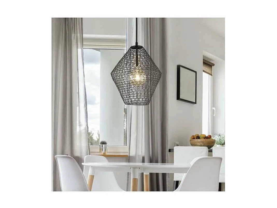 Colgante modelo Odín acabado negro 40 cm(alto) 27 cm(ancho) 27 cm(fondo