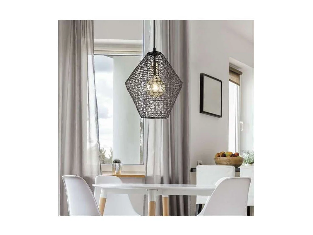 Colgante modelo Odín acabado negro 40 cm(alto) 27 cm(ancho) 27 cm(fondo