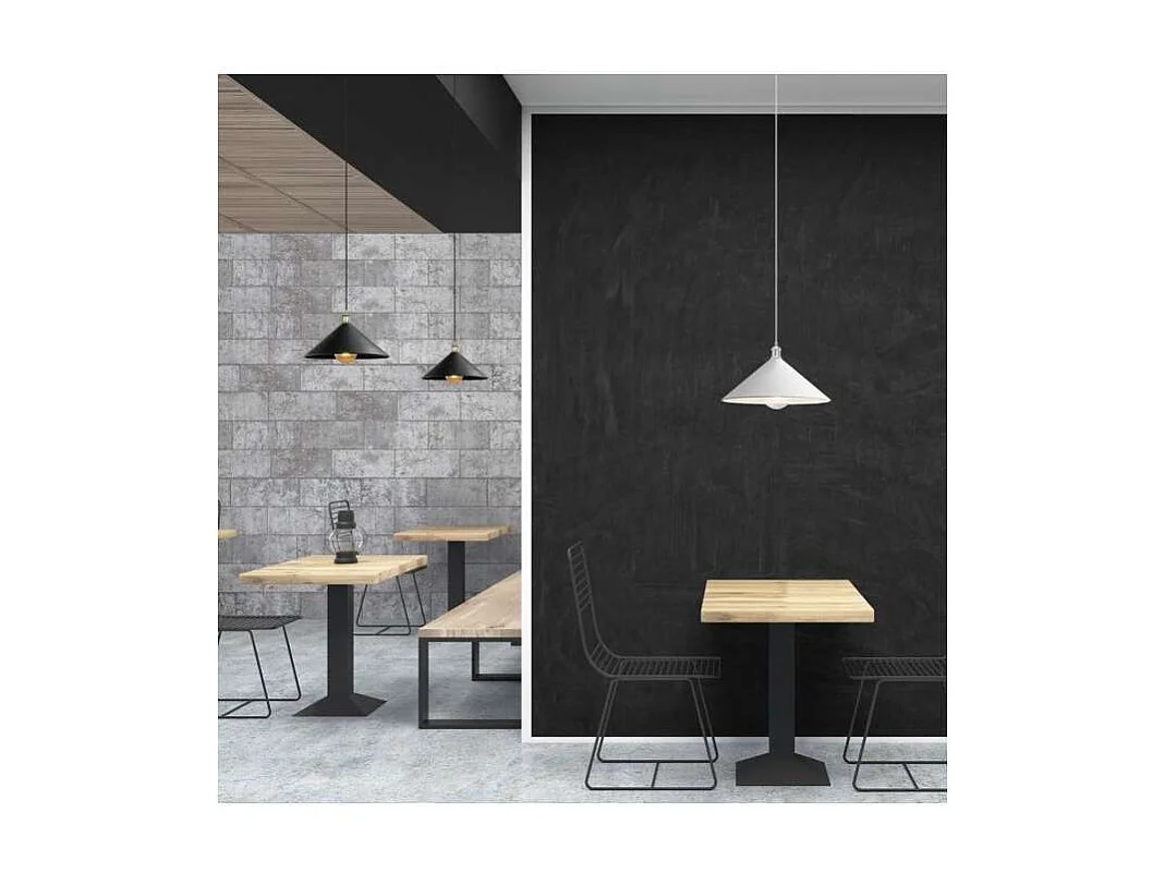 Colgante modelo Cortez acabado blanco, 24cm(alto) 35cm(ancho) 35cm(fondo)