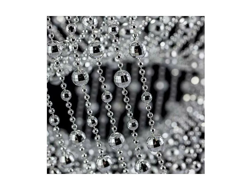 Colgante modelo Toby acabado cromo 55 cm(alto) 40 cm(ancho)40 cm(fondo