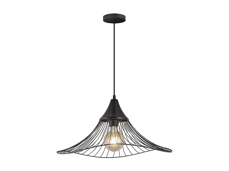 Colgante modelo Mina acabado negro 40cm(alto)50 cm(ancho)50 cm(largo)