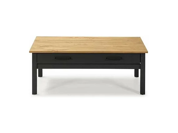 Mesa de centro Mariana acabado azul 40 cm(alto) 100 cm(ancho) 55 cm(largo)