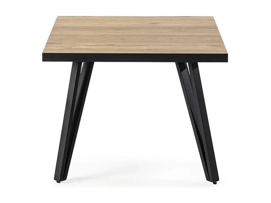 Mesa de centro Mateo acabado natural, 45cm(alto) 60cm(ancho) 60cm(fondo)