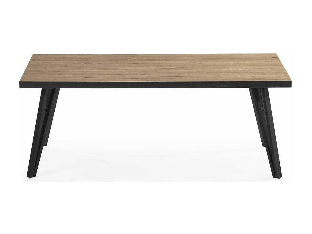 Mesa de centro Mateo acabado natural, 45cm(alto) 120cm(ancho) 60cm(fondo).