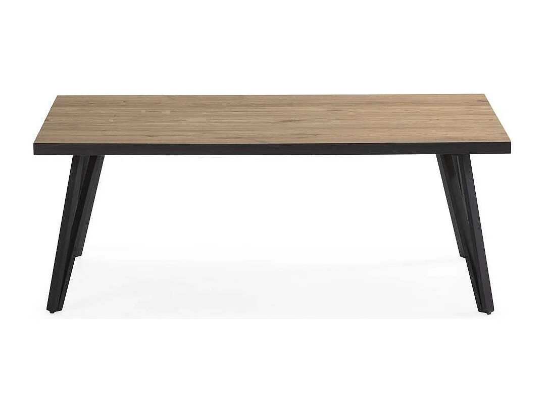 Mesa de centro Mateo acabado natural, 45cm(alto) 120cm(ancho) 60cm(fondo).