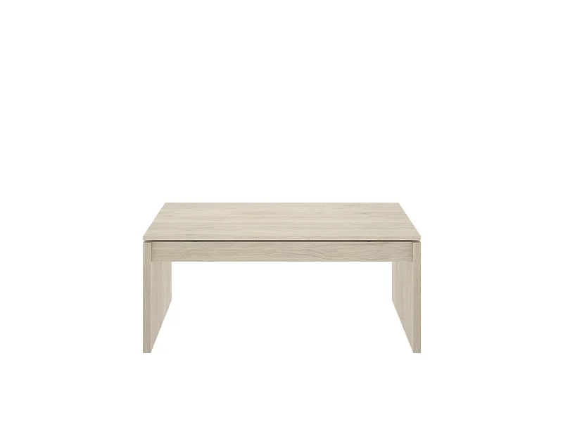 Mesa de centro elevable Carboneros en color natural 43 cm(alto)102 cm(ancho)50 cm(largo)