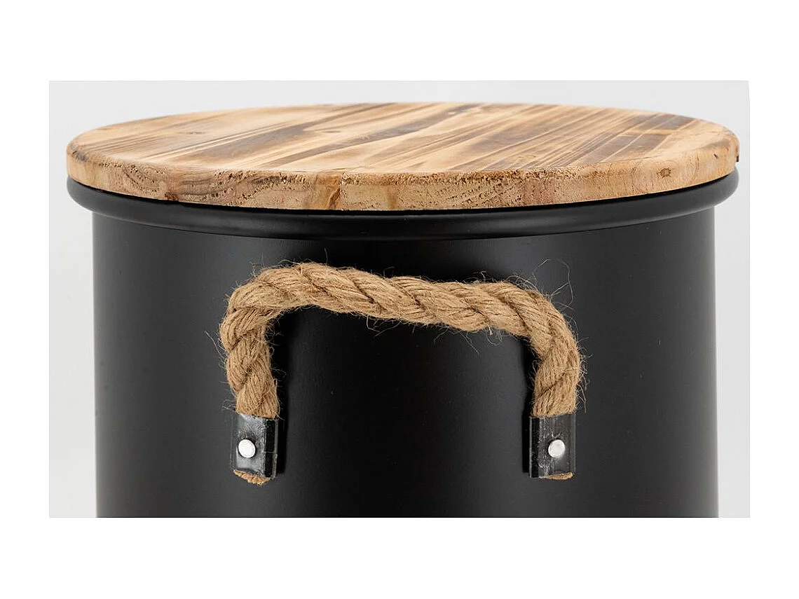 Tabouret et seau à pellets