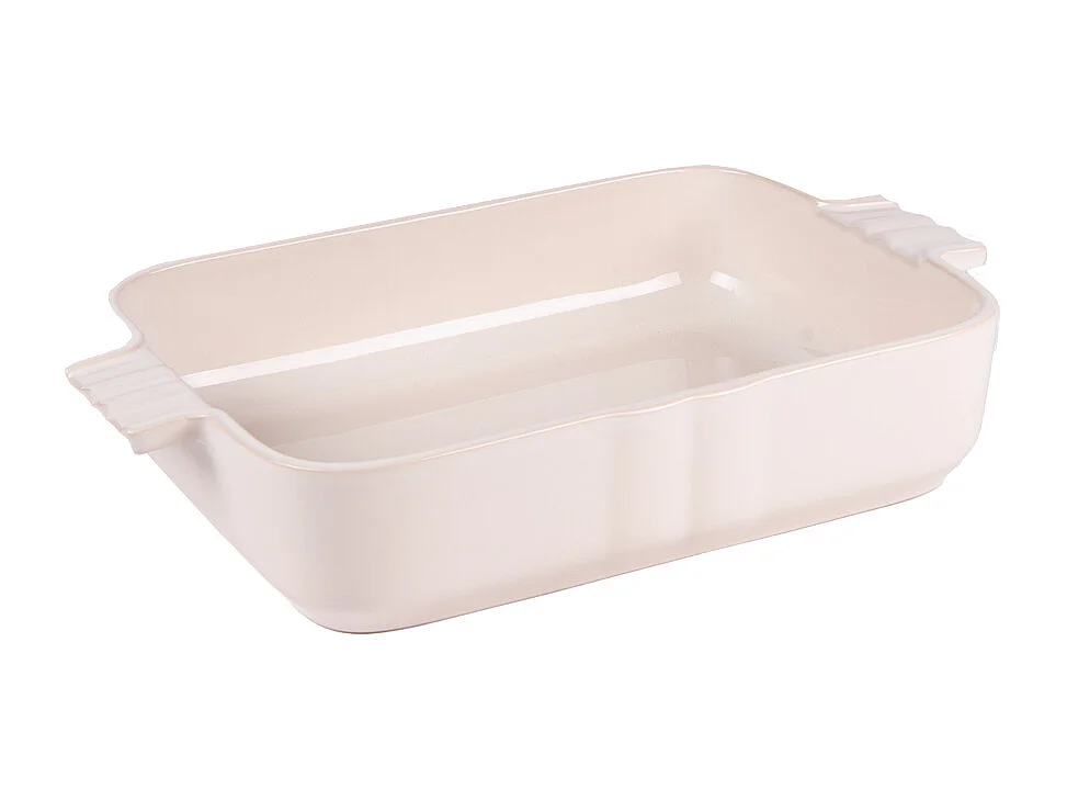 Plat crème Lourmarin 40x27 cm