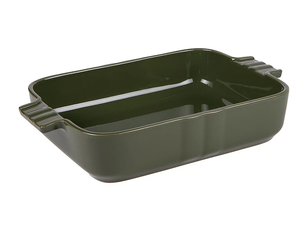 Plat kaki Lourmarin 40x27 cm