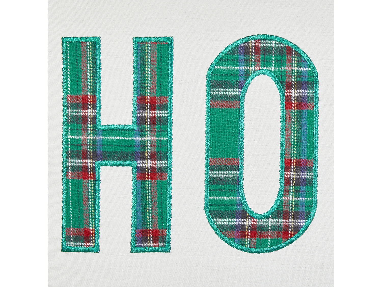 Set di 2 cuscini JOYCANDY Cotone 30 x 50 cm Bianco Modello natalizio