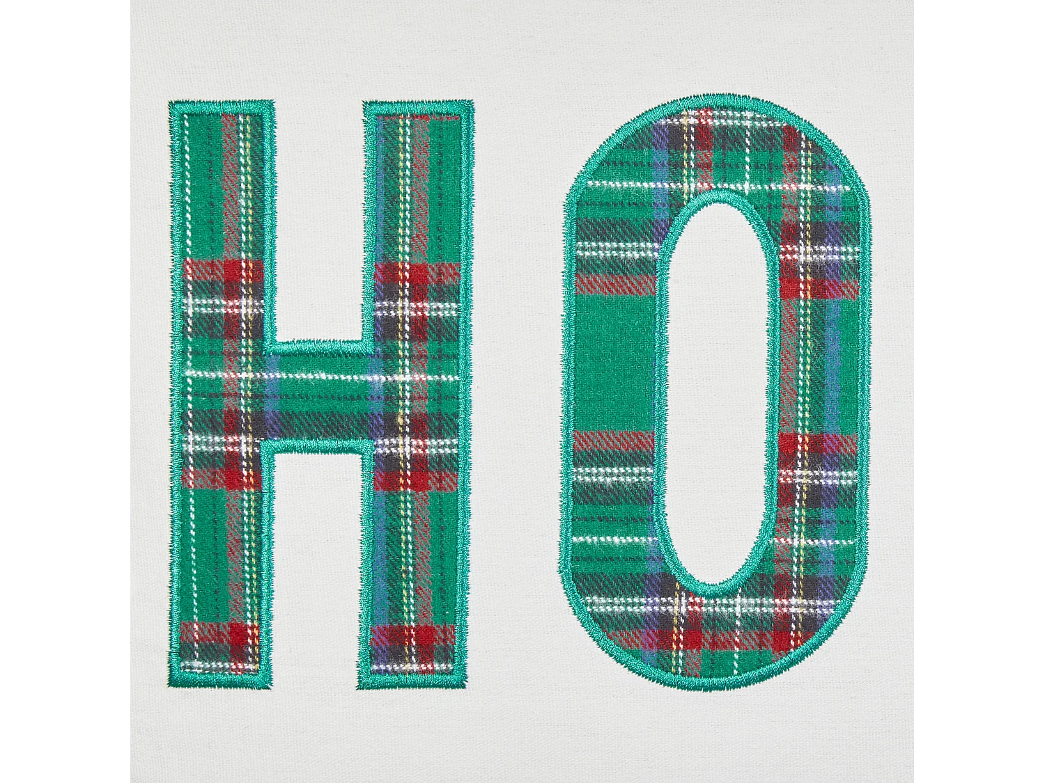 Dekokissen 2er Set Weihnachtsmotiv weiß 30 x 50 cm für Weihnachten Joycandy