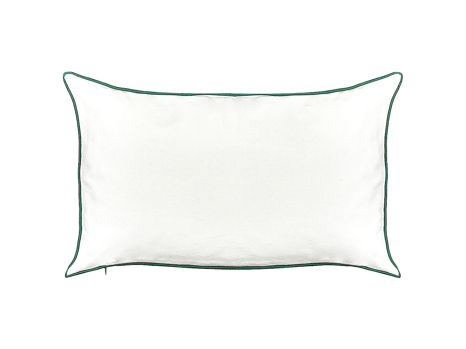 Lot de 2 coussins décoratifs JOYCANDY Coton 30 x 50 cm Blanc Motif de Noël