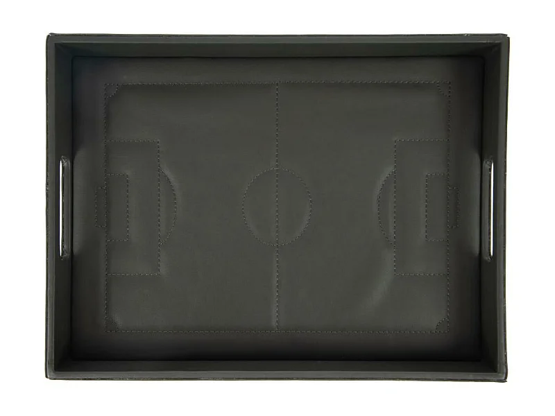 Plateau terrain de foot Kaki 30x40 cm