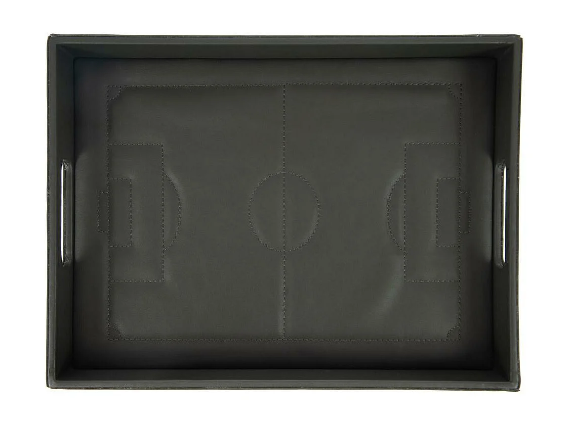 Plateau terrain de foot Kaki 30x40 cm