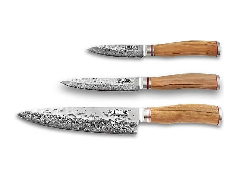 Coffret de chef 20 cm, Universel 12 cm, Office 9 cm