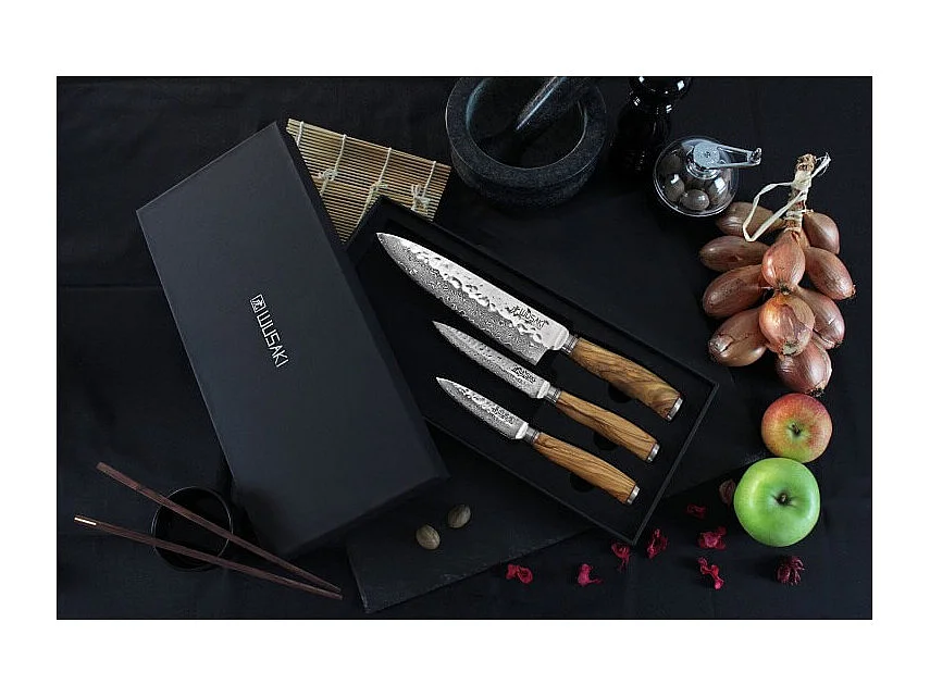 Coffret de chef 20 cm, Universel 12 cm, Office 9 cm