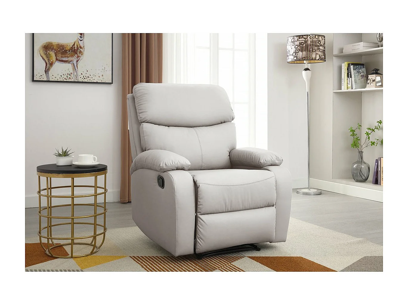 Fauteuil inclinable "Giselle" - Beige