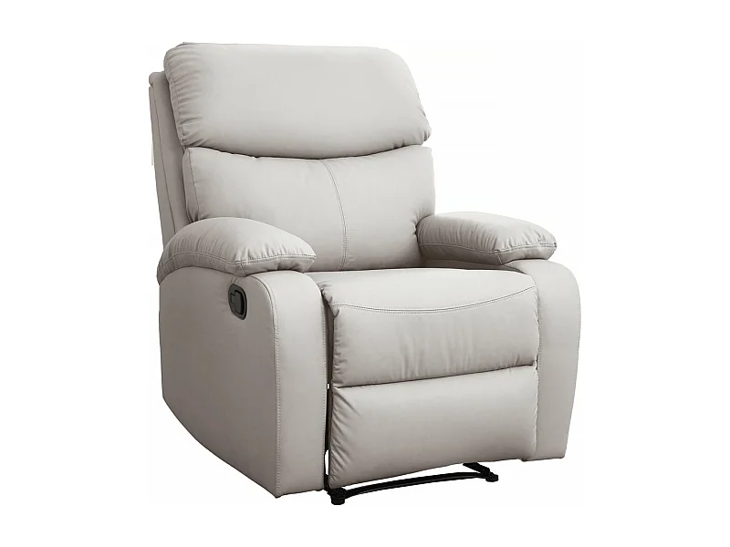Stoel fauteuil relaxstoel "Giselle" - Beige - lichtbruin
