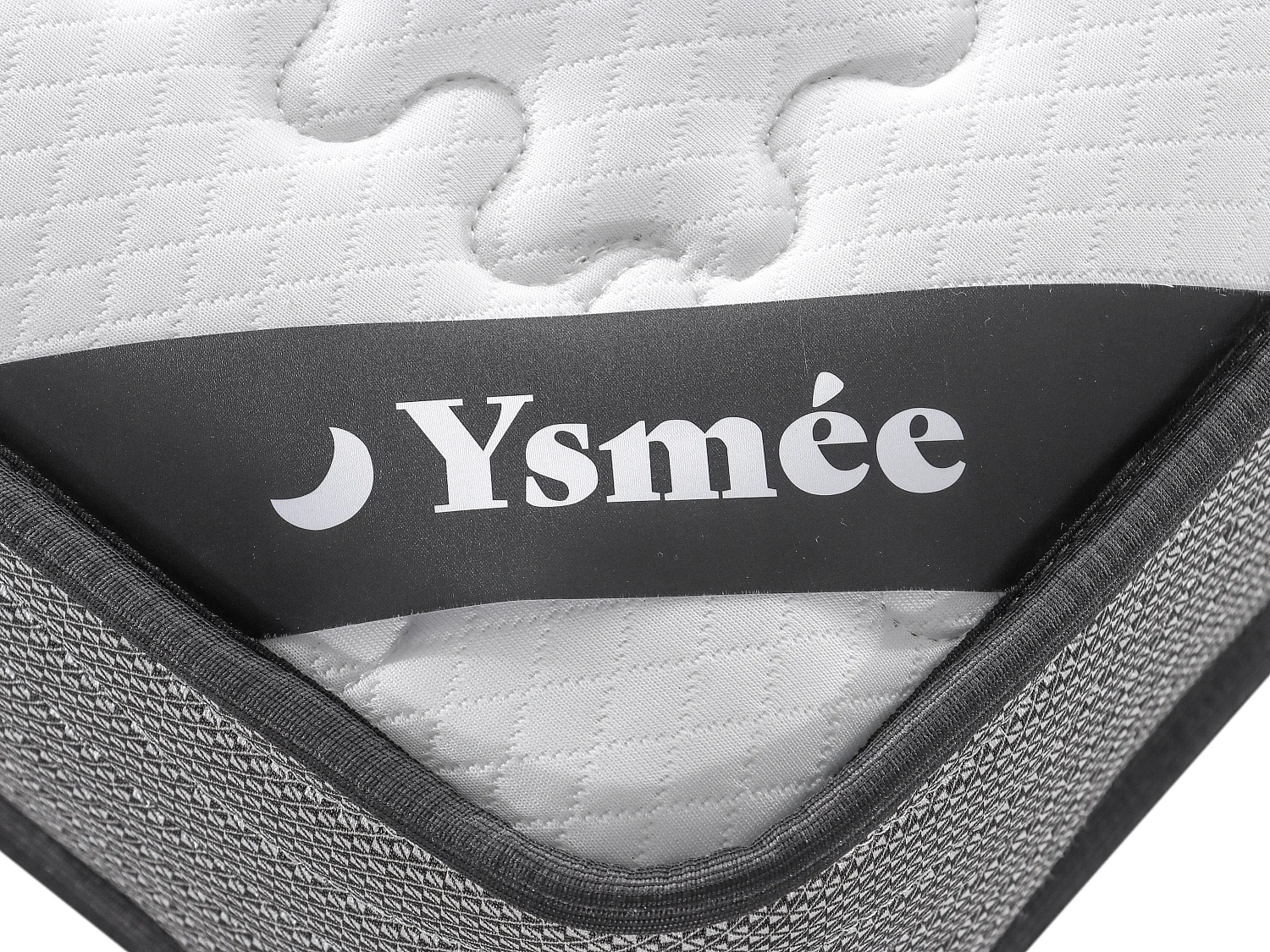 Matelas 90 x 190 cm ressorts ensachés ép.19cm - KIJAL II de YSMÉE