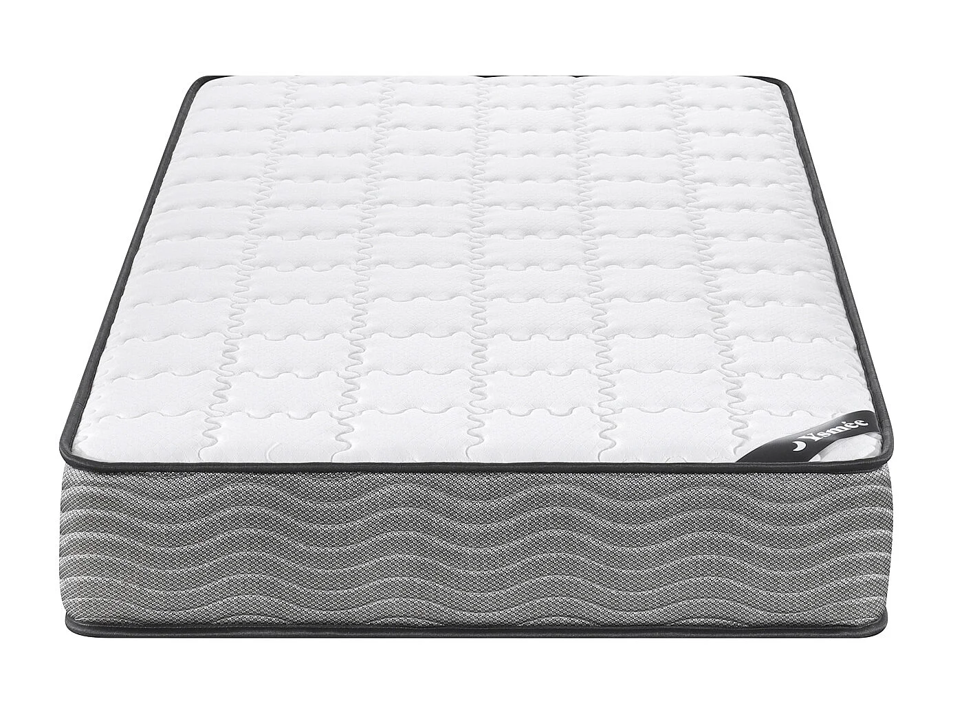 Matelas 90 x 190 cm ressorts ensachés ép.19cm - KIJAL II de YSMÉE