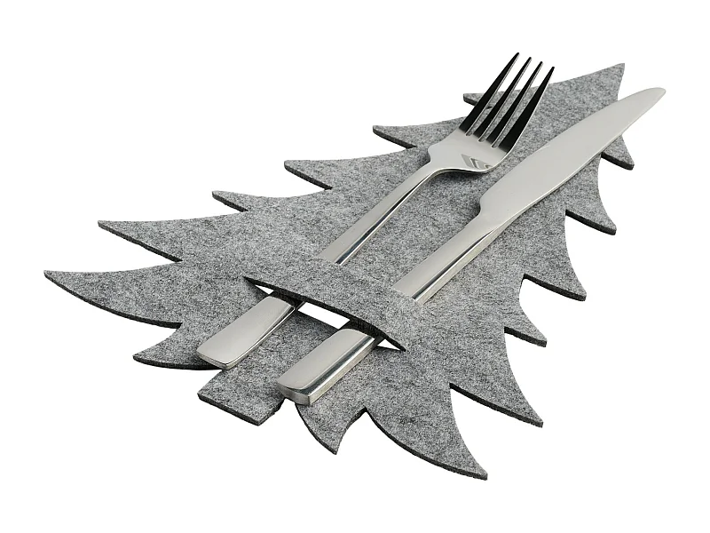 Besteckkasten Indra mittelgrau 19.5 x 25