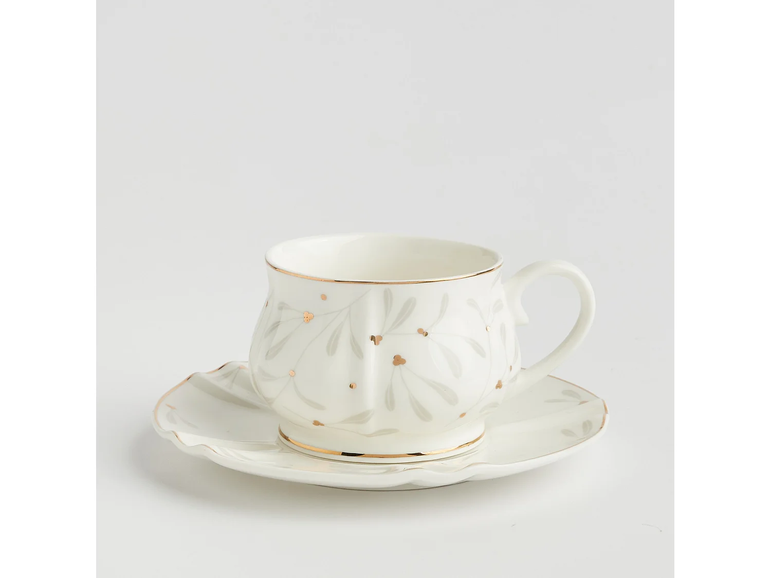 Tasse Mit Untertasse Vischios 210ml