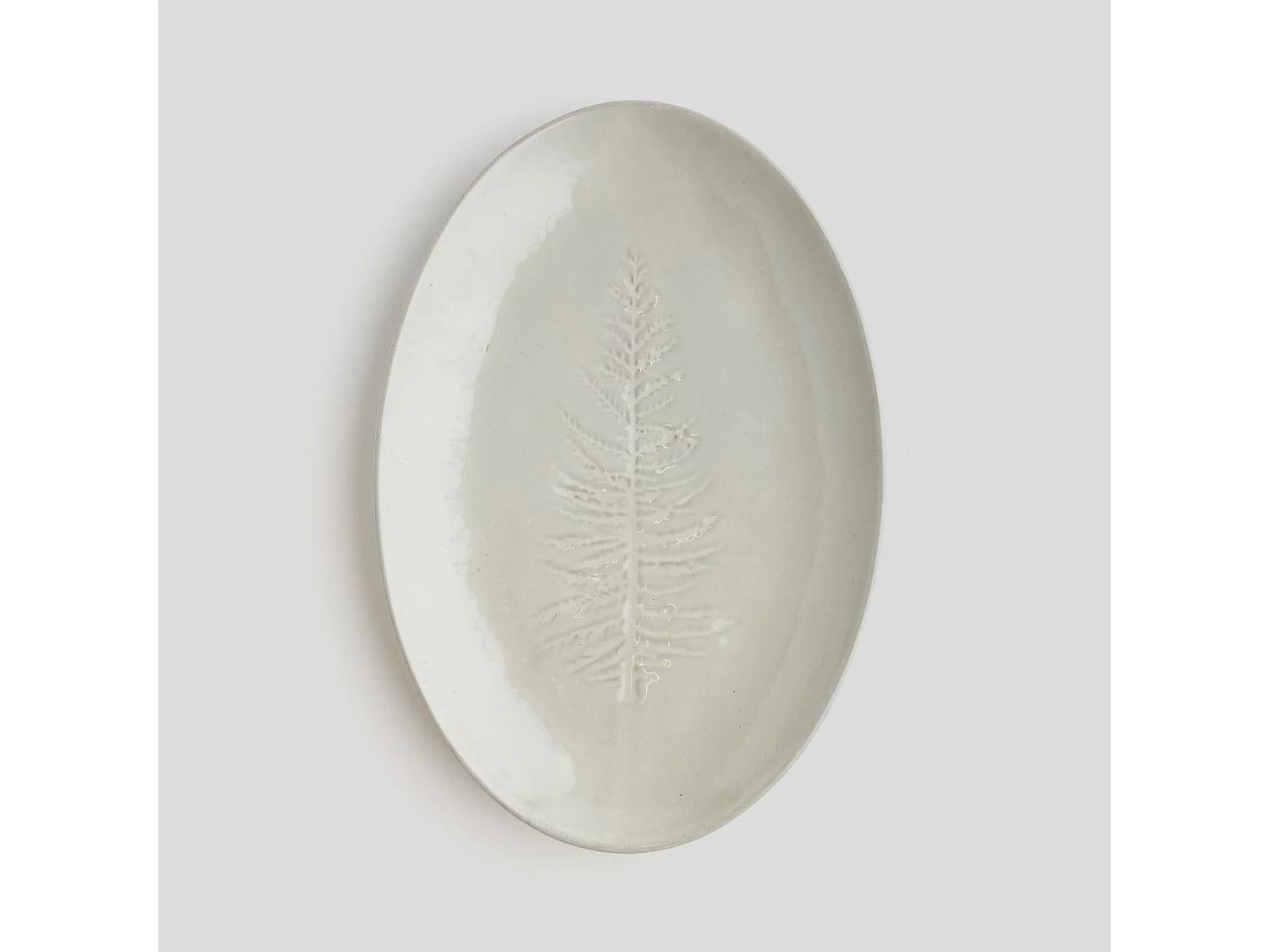 Servierteller Pinos mittelgrau 3 x 21 x 31