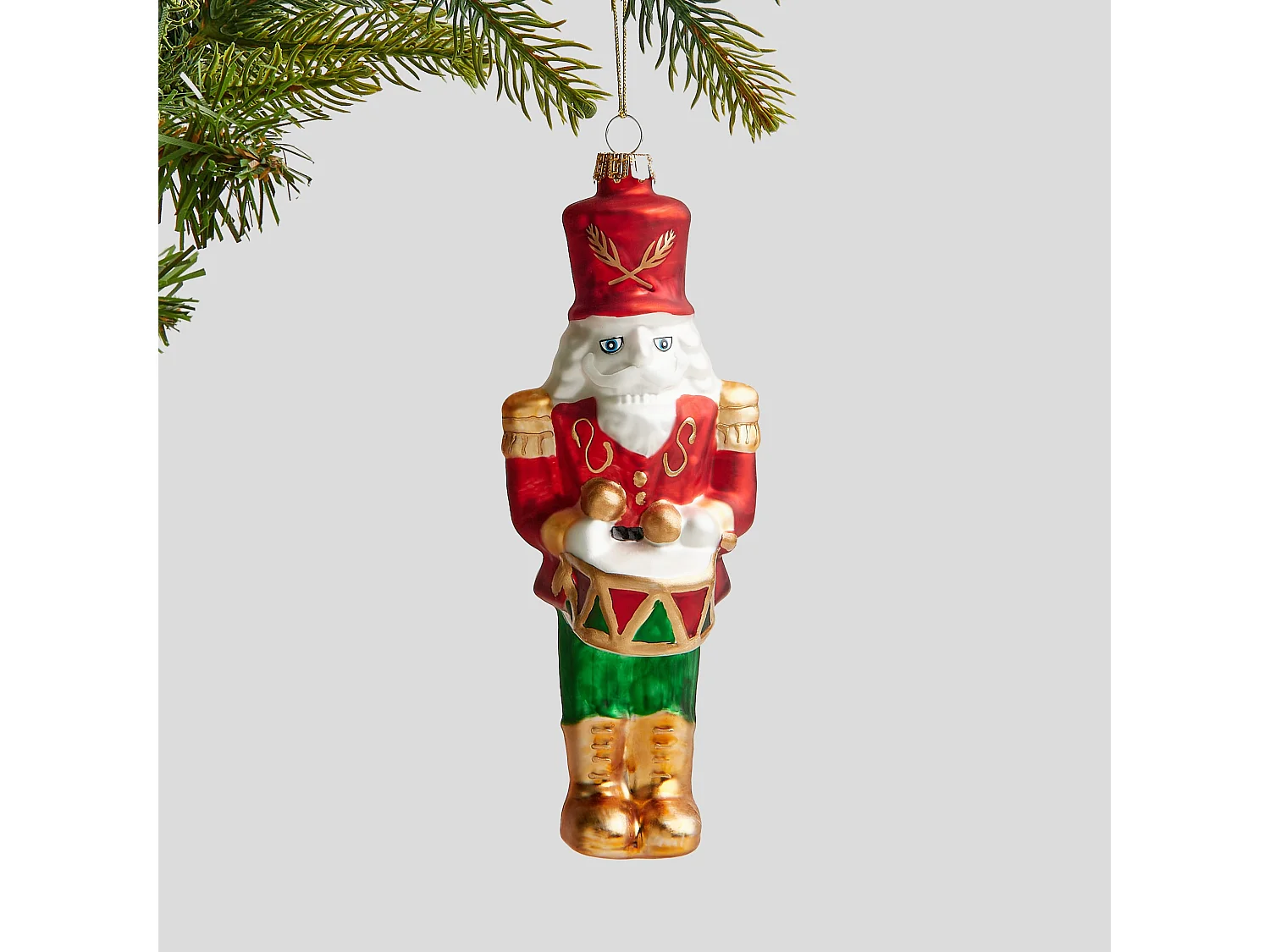 Glaskugel Cruckio mittel mehrfarbig 19 x 7 x 6.5