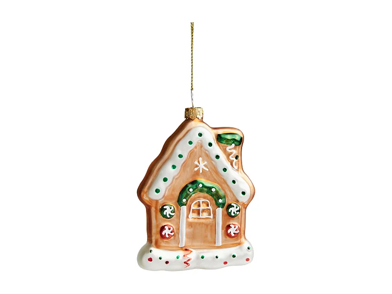 Glaskugel Casani mittelbraun 11 x 2 x 7