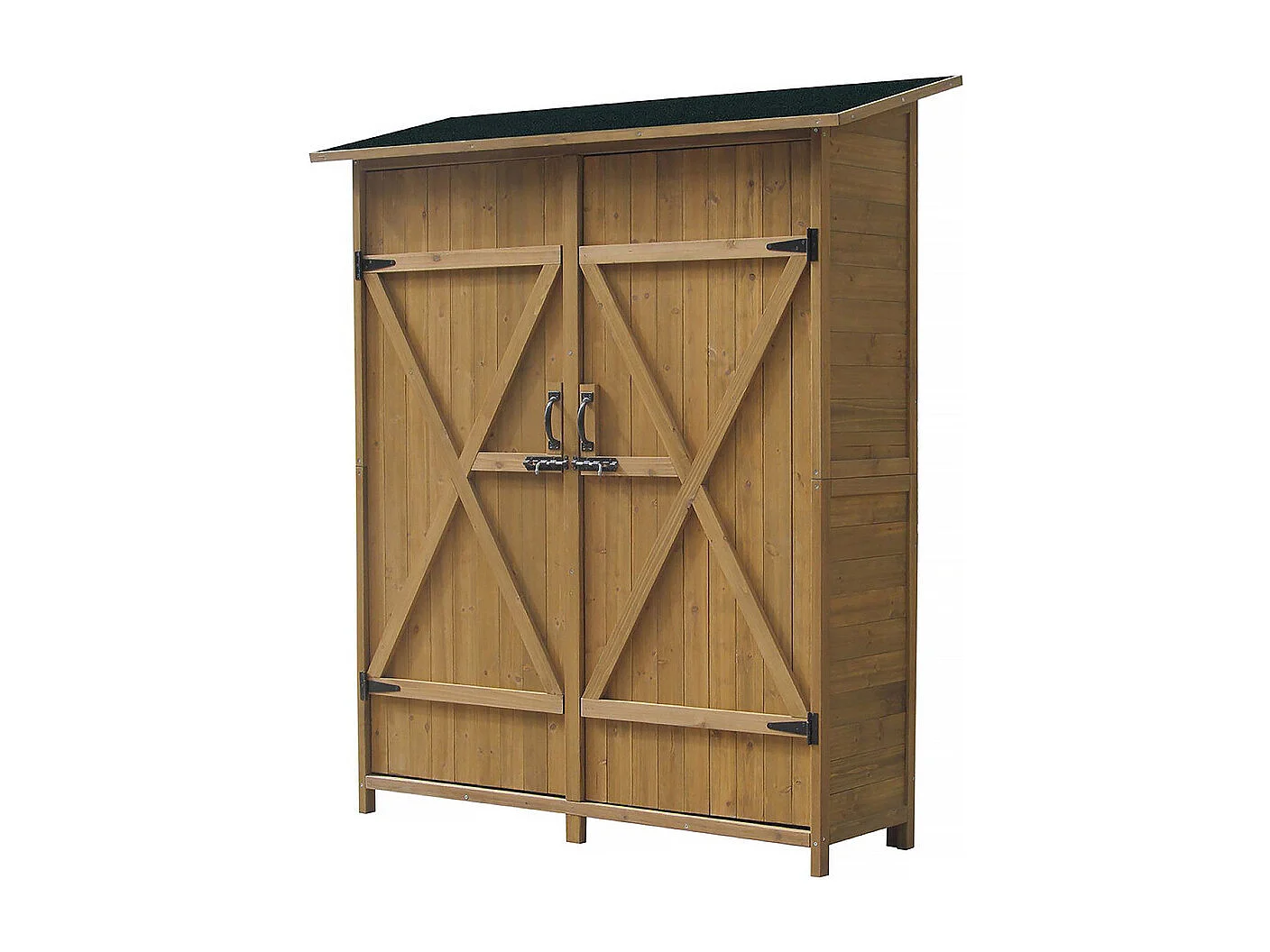 Armoire de jardin "Espacio"- 140 x 49 x 162 cm - Marron