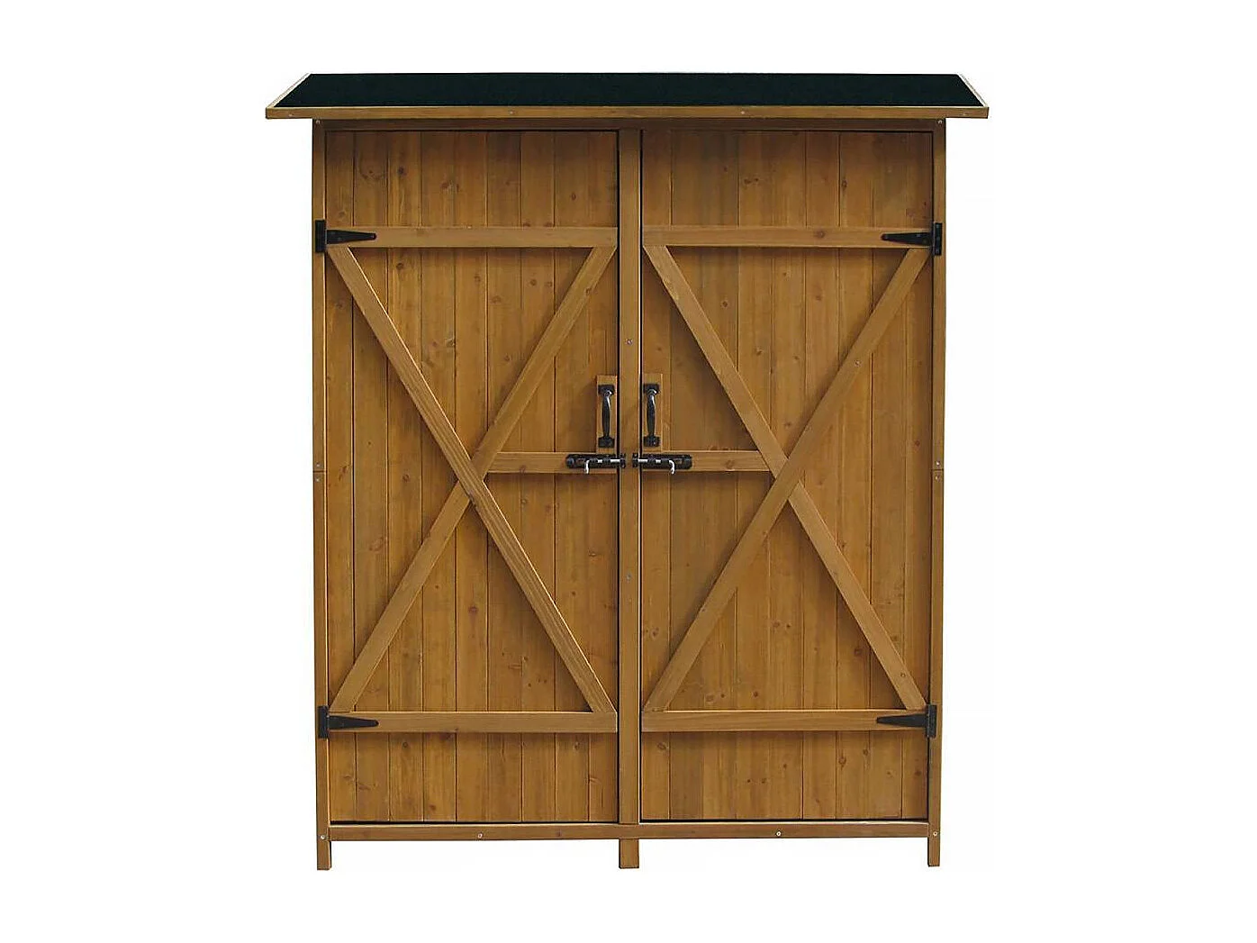 Armoire de jardin "Espacio"- 140 x 49 x 162 cm - Marron