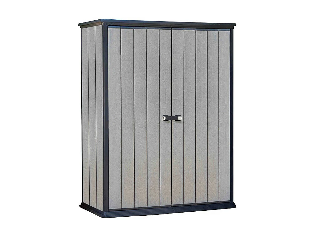 Armadio da giardino alto in resina OAKLAND BROSSIUM – 1400L