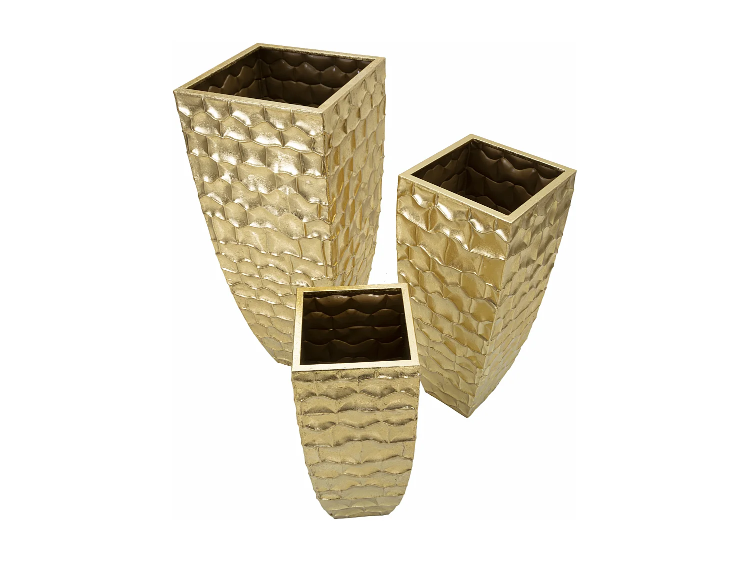 Portavasi Glody Tris Cm 38X38X94-30,5X30,5X76- 23X23X63