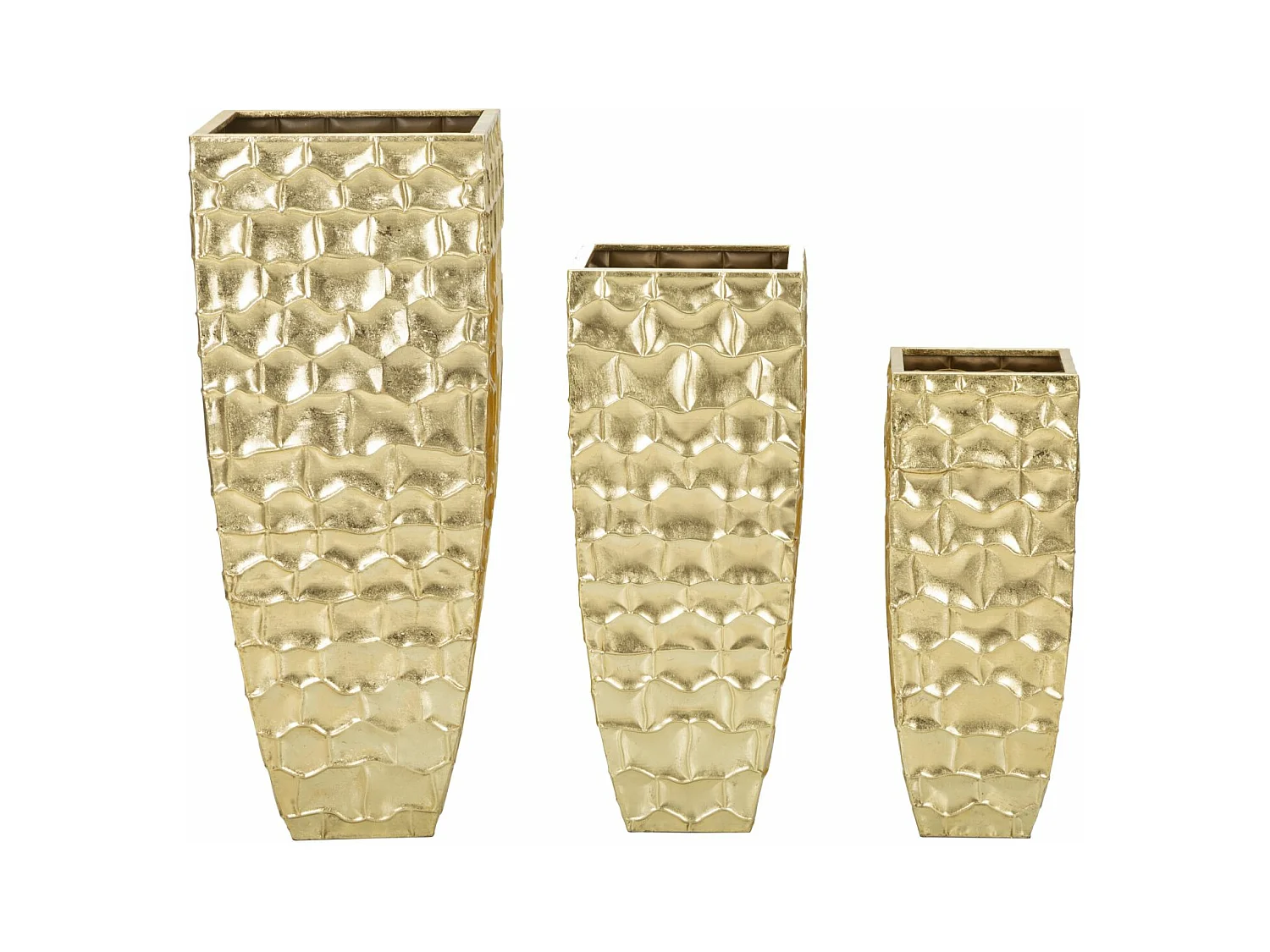 GLODY TRIS PORTE-POT CM 38X38X94-30.5X30.5X76- 23x23x63