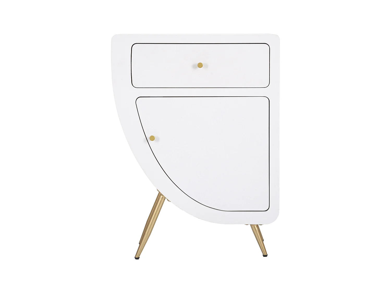 HOOG NACHTTAFEL VENUS 60X32X79 CM