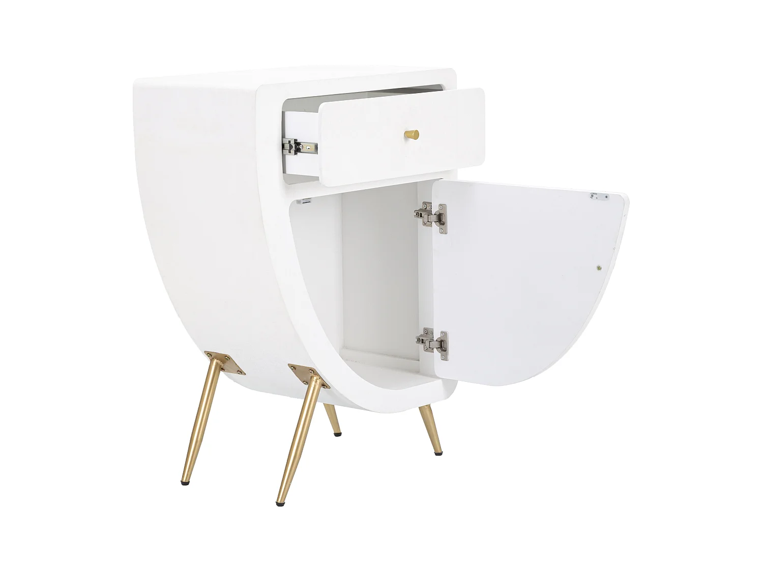 HOOG NACHTTAFEL VENUS 60X32X79 CM