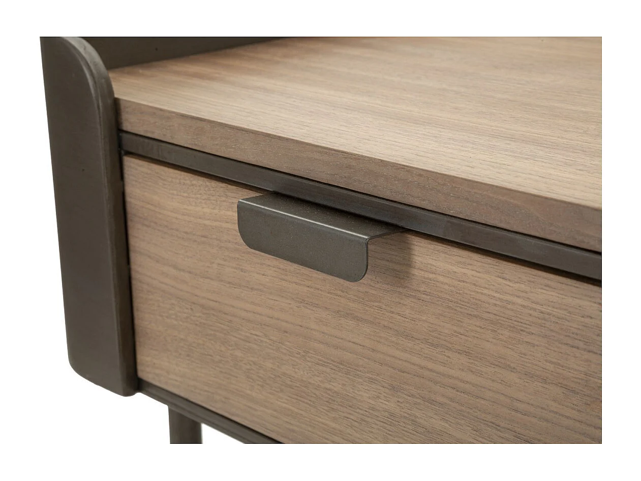 Table de Chevet en Bois "Toronto" 60cm Naturel