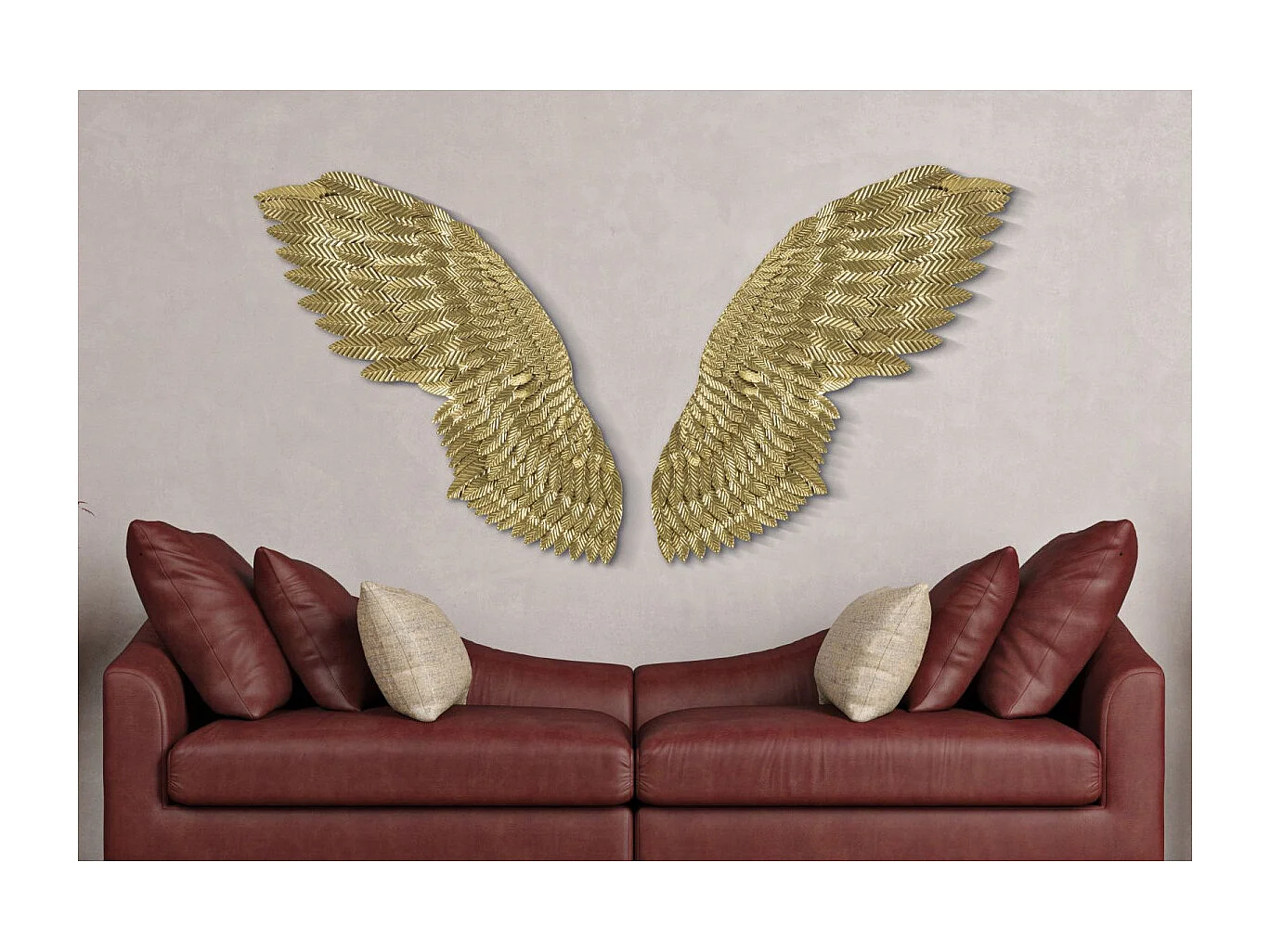 Par de paneles Super Wings de 60 x 8 x 146 cm