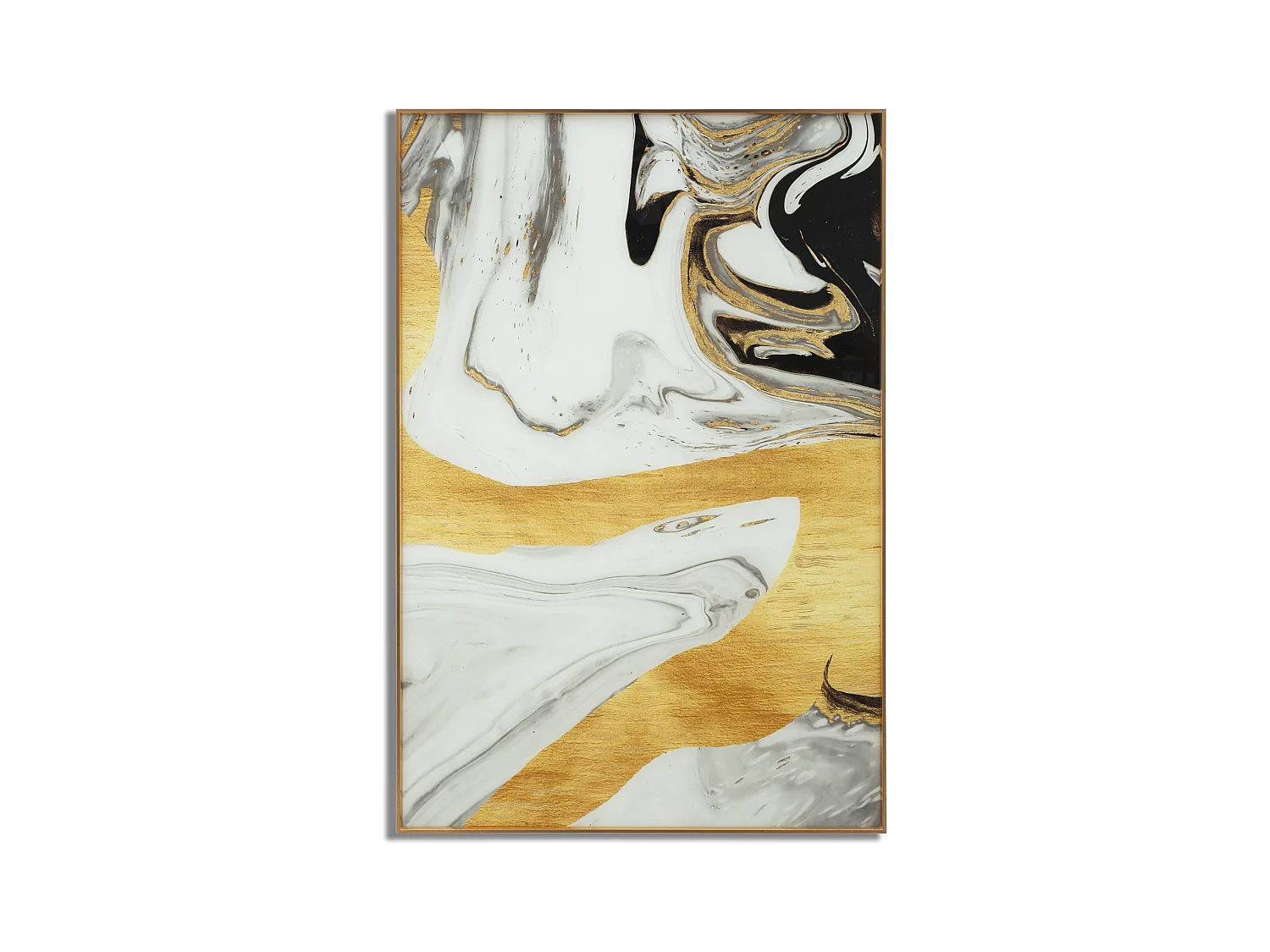 PANNEAU DE VERRE AVEC CADRE FANTÔME CM 80X3,5X120