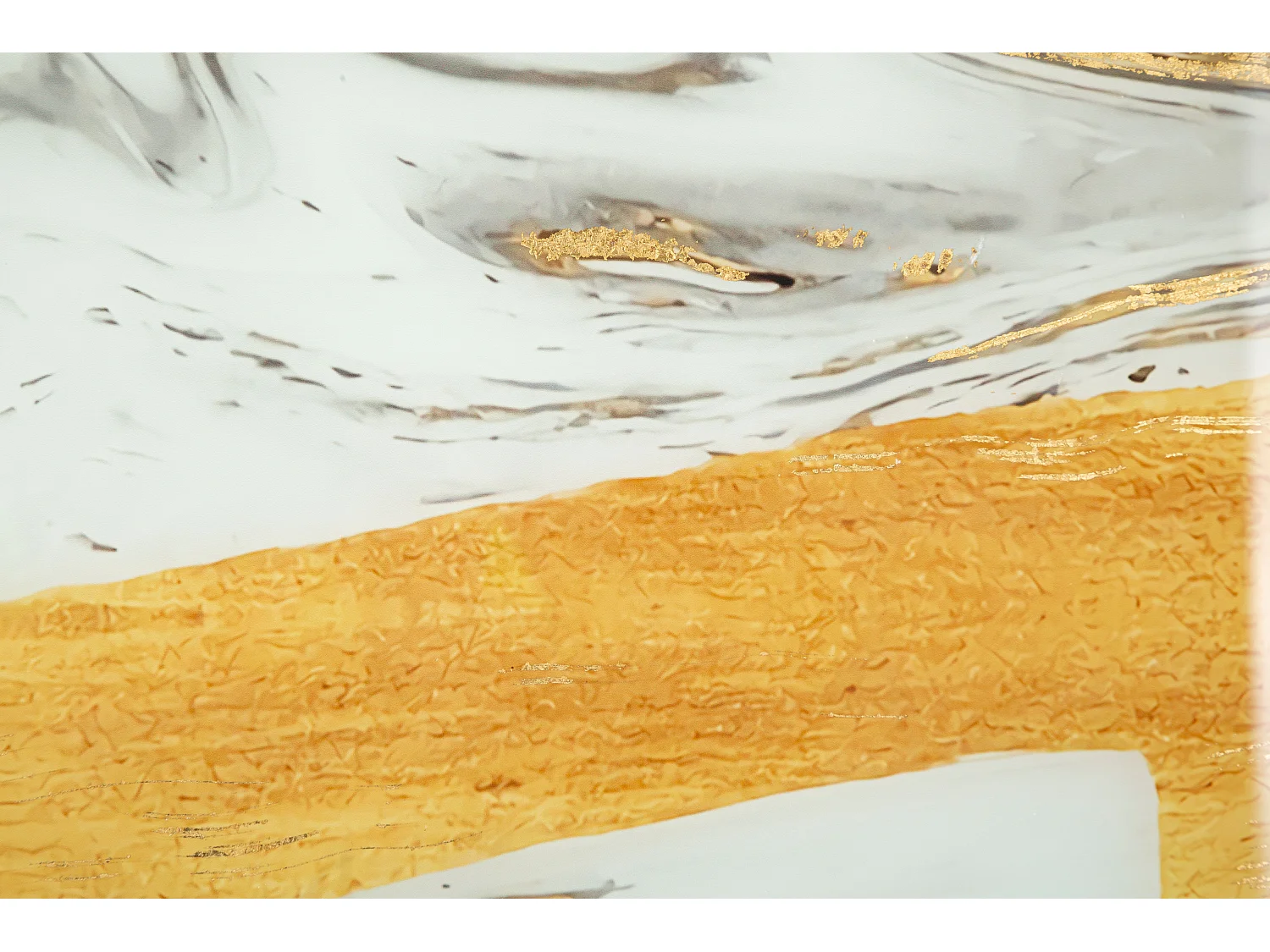 GLASPANEEL MIT GEISTLICHEM RAHMEN 80X3,5X120 CM