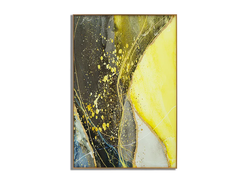 Panel de vidrio con marco soleado cm 80x3,5x120