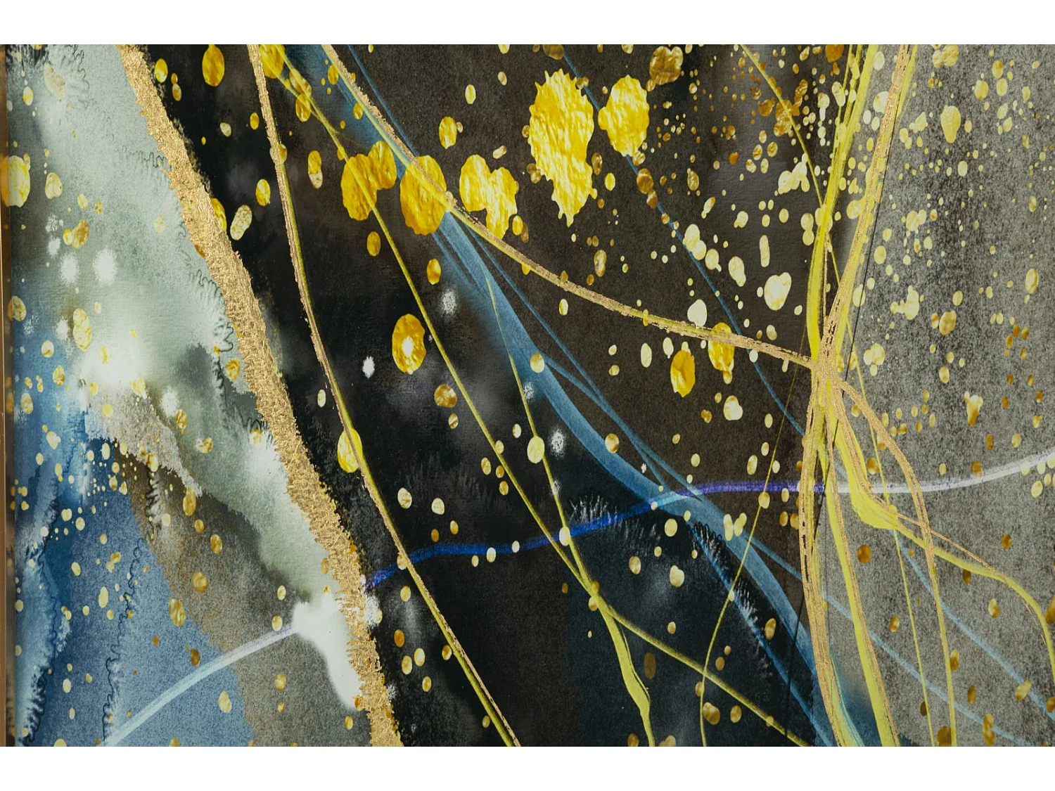 Tableau Déco en Verre "Sunny" 80x120cm Multicolore